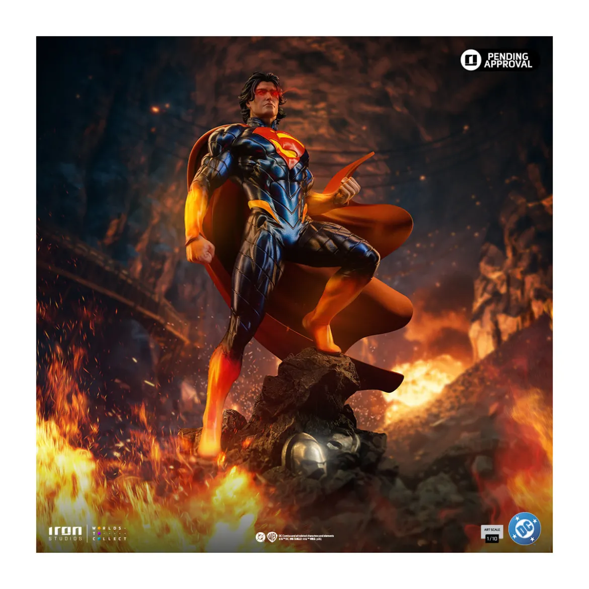 Iron Studios - DC Comics - Absolute Superman Art Scale Art Scale 1/10