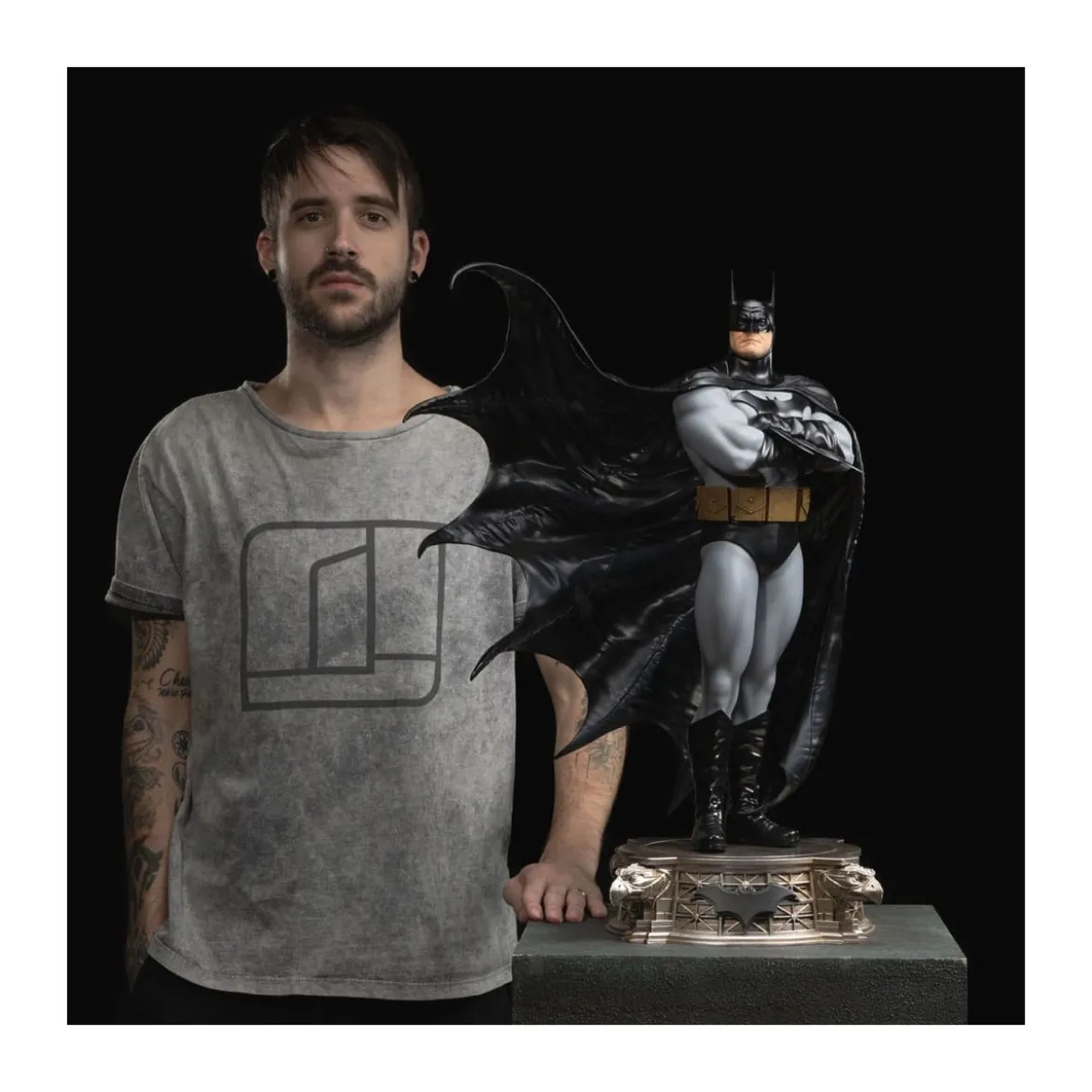 Iron Studios DC Comics - BATMAN DC TRINITY - Legacy Replica 1/4