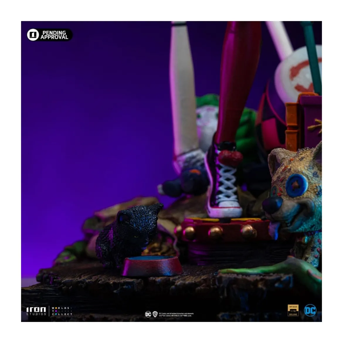 Iron Studios DC Comics - Harley Quinn (Gotham City Sirens) Deluxe Arts Scale 1/10