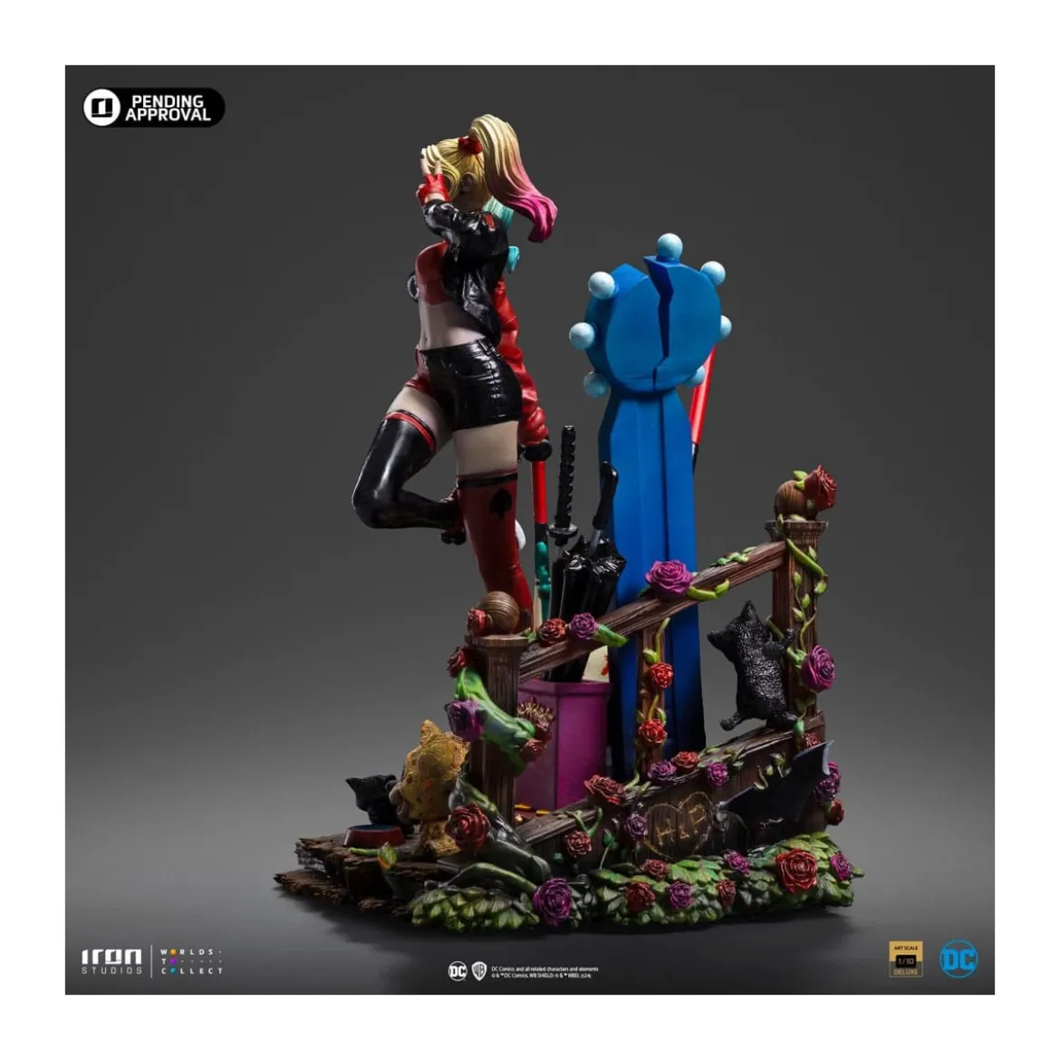 Iron Studios DC Comics - Harley Quinn (Gotham City Sirens) Deluxe Arts Scale 1/10