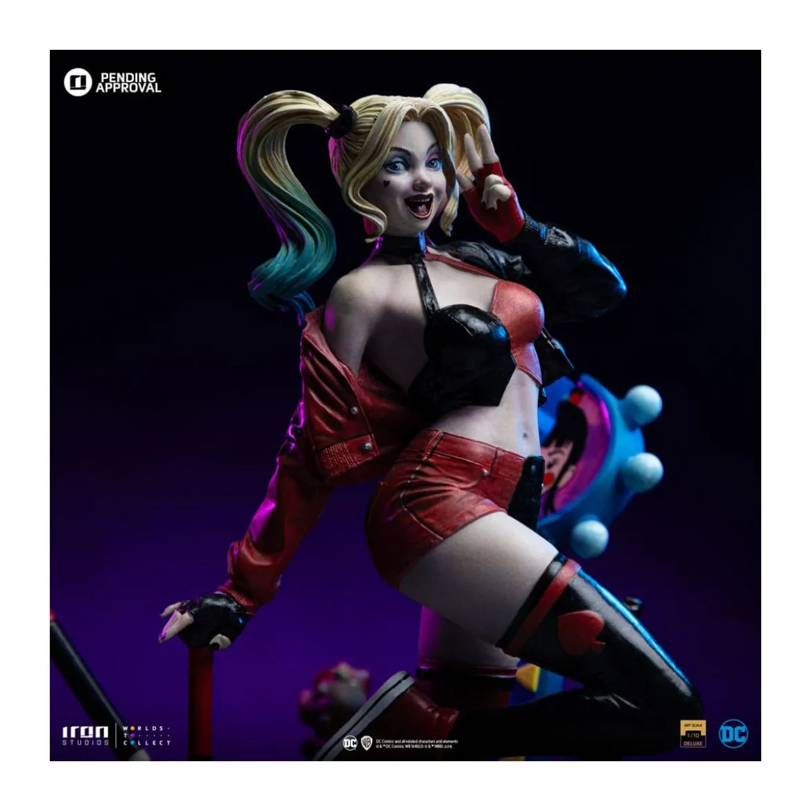 Iron Studios DC Comics - Harley Quinn (Gotham City Sirens) Deluxe Arts Scale 1/10