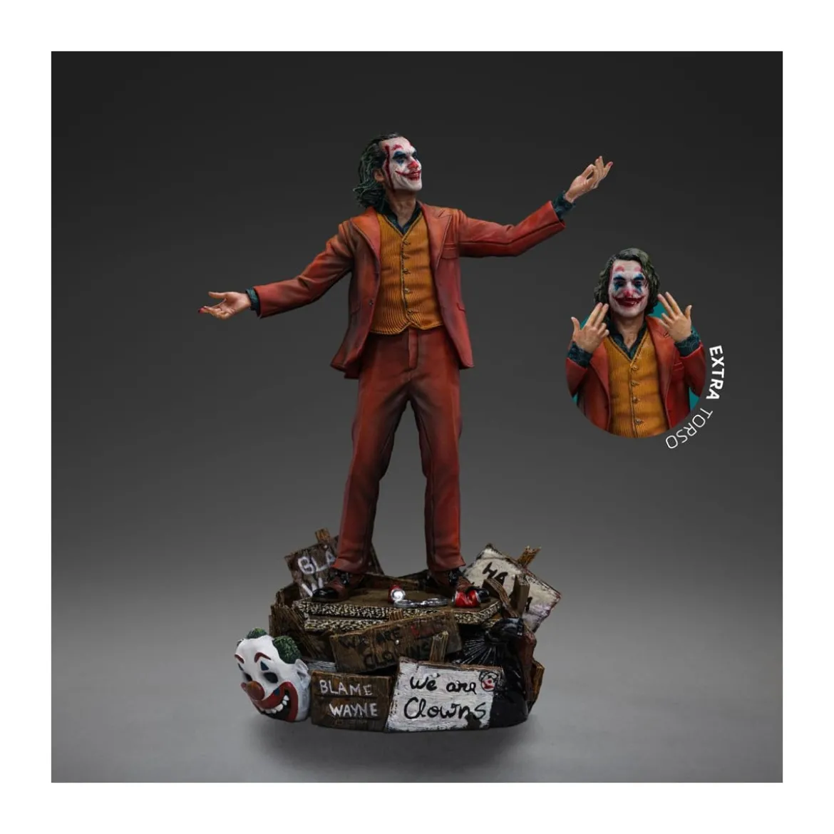 Iron Studios DC Comics - Joker (Arthur Fleck) Deluxe Arts Scale 1/10