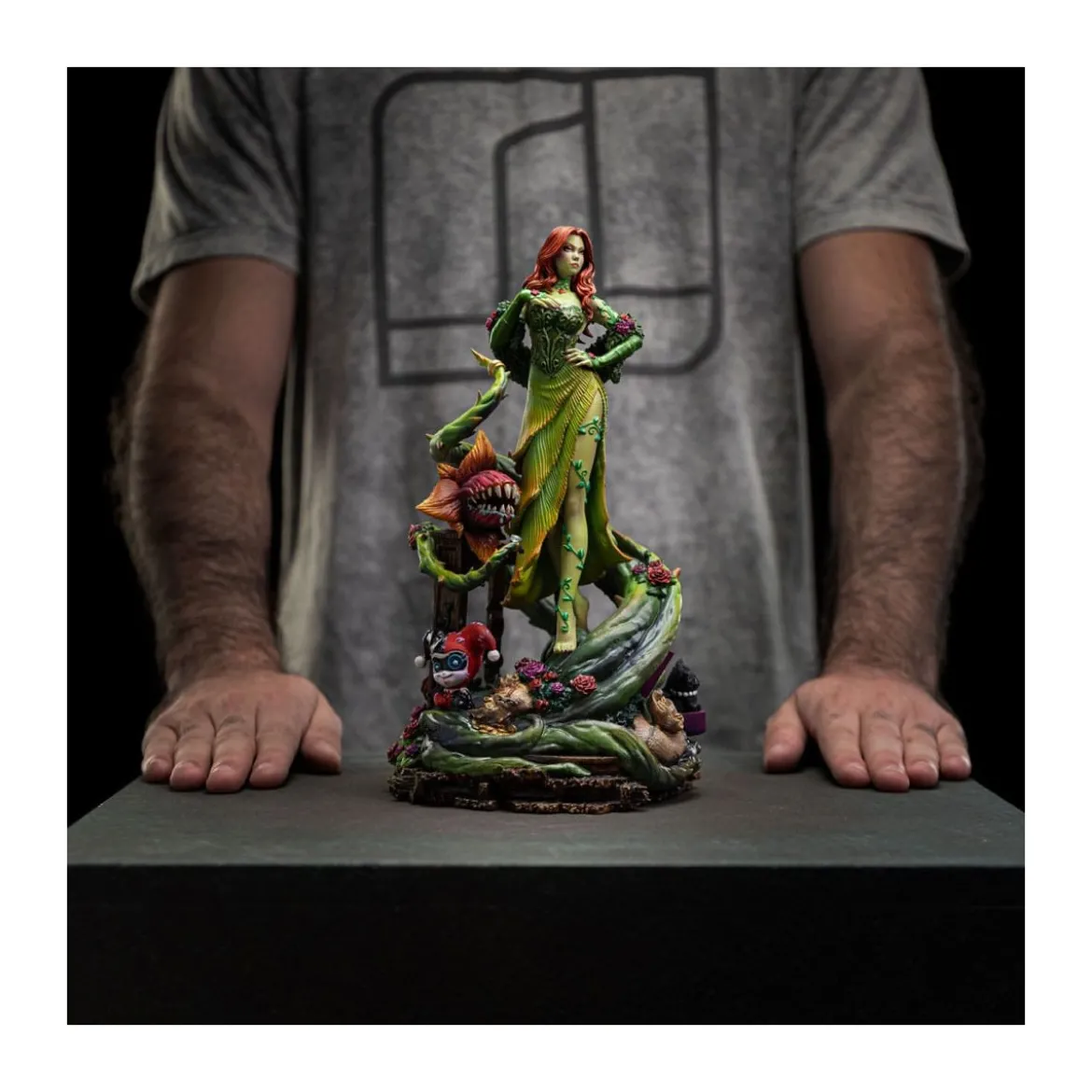 Iron Studios - DC Comics - POISON IVY - Gotham City Sirens Deluxe Art Scale 1/10
