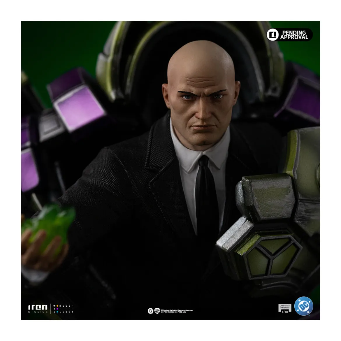 Iron Studios - Dc Comics Superman - Lex Luthor Unleashed Art Scale 1/10