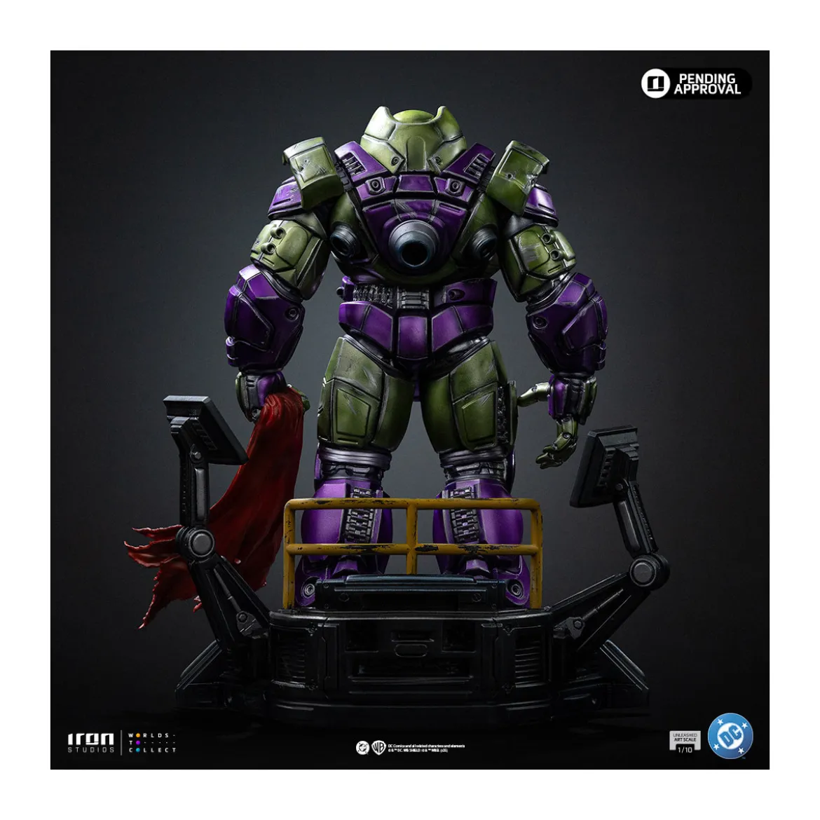 Iron Studios - Dc Comics Superman - Lex Luthor Unleashed Art Scale 1/10
