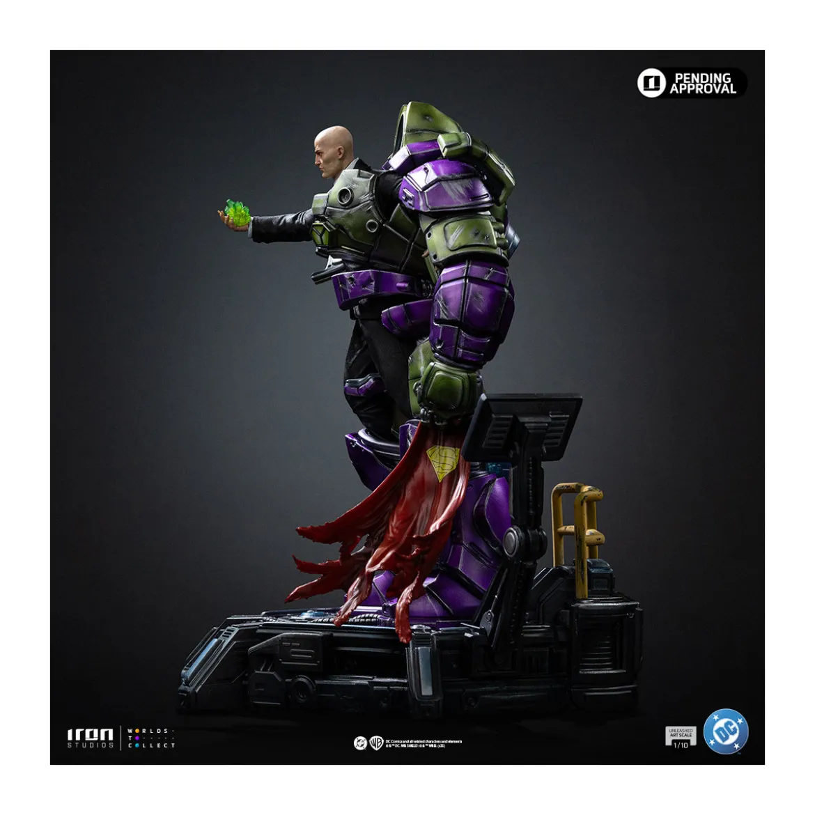 Iron Studios - Dc Comics Superman - Lex Luthor Unleashed Art Scale 1/10