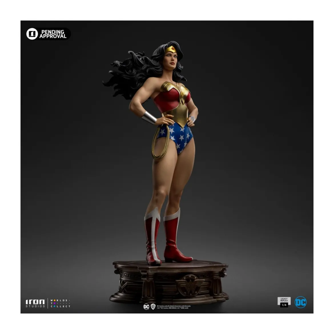 Iron Studios DC Comics - WONDER WOMAN DC TRINITY - Legacy Replica 1/4