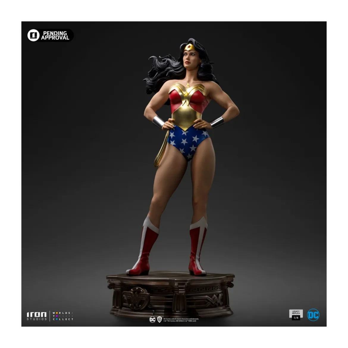 Iron Studios DC Comics - WONDER WOMAN DC TRINITY - Legacy Replica 1/4