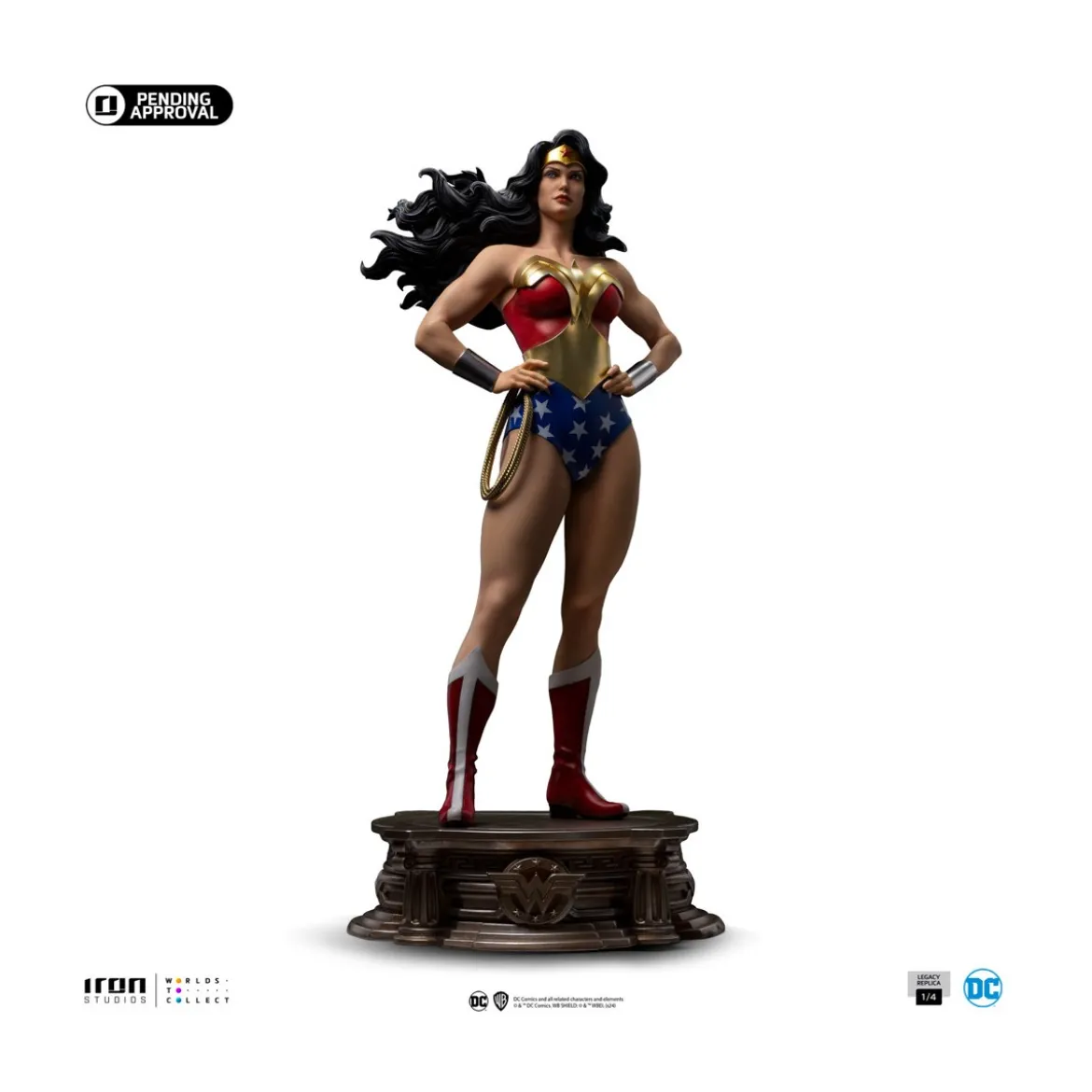 Iron Studios DC Comics - WONDER WOMAN DC TRINITY - Legacy Replica 1/4