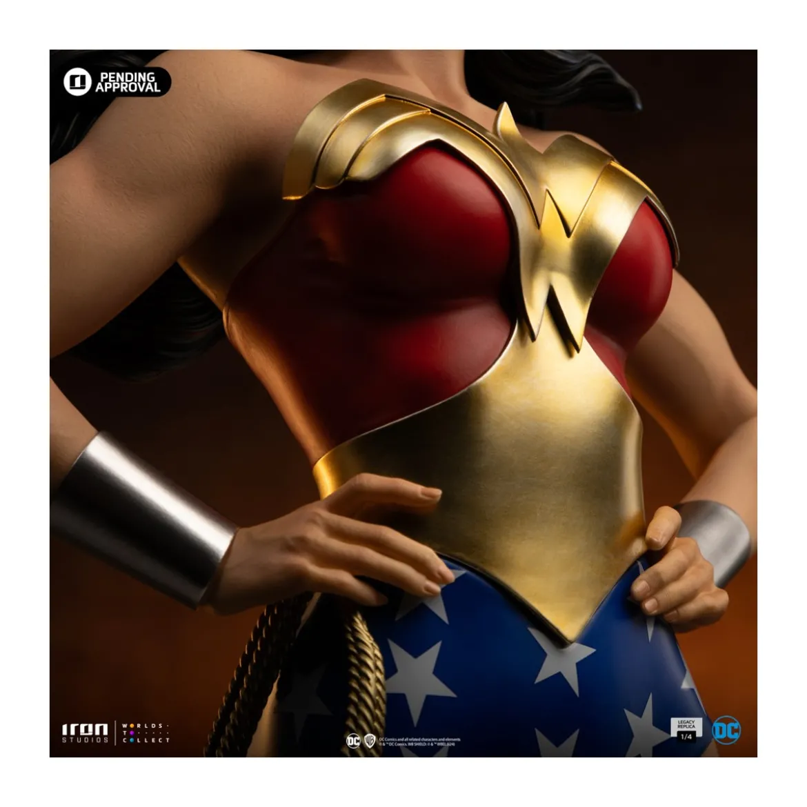 Iron Studios DC Comics - WONDER WOMAN DC TRINITY - Legacy Replica 1/4