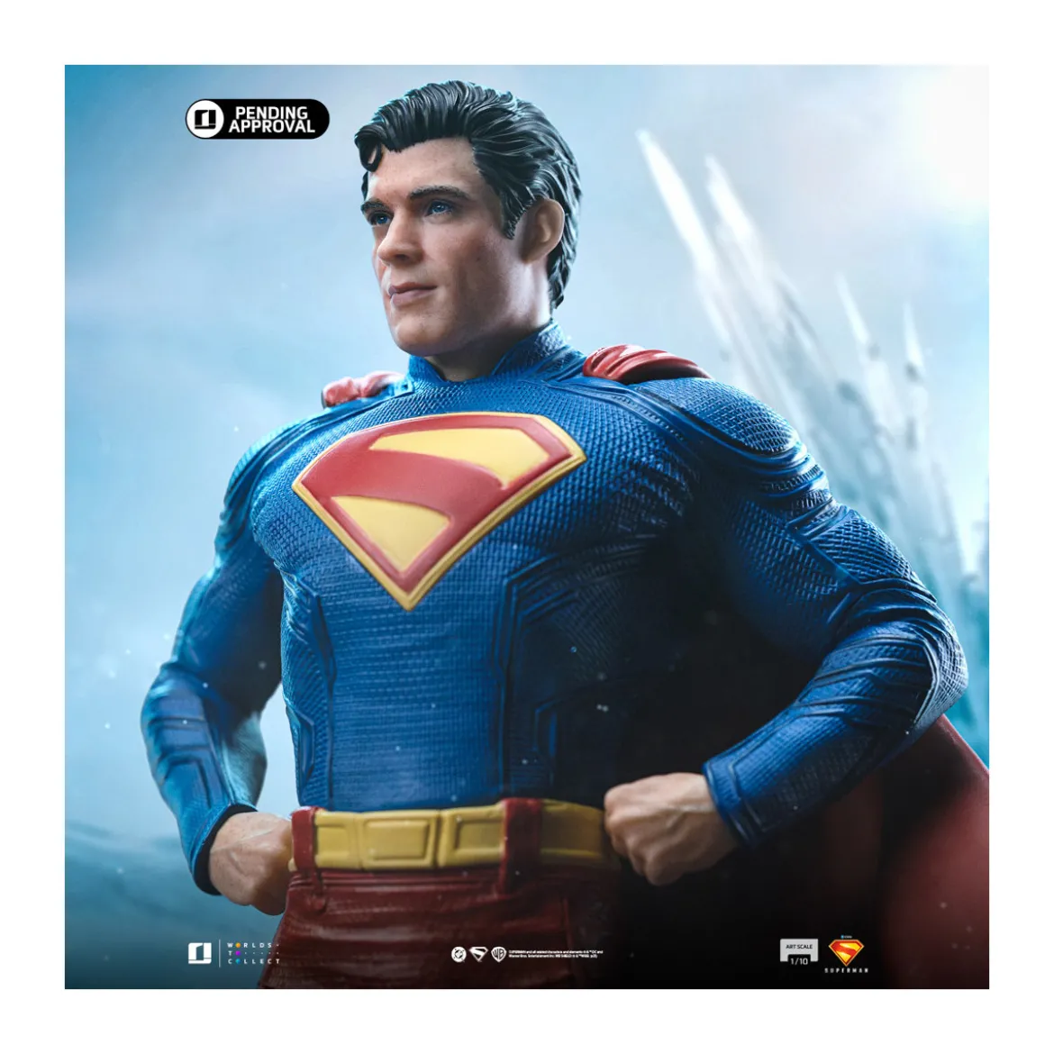 Iron Studios - DCU Superman - Superman & Krypto Art Scale Art Scale 1/10
