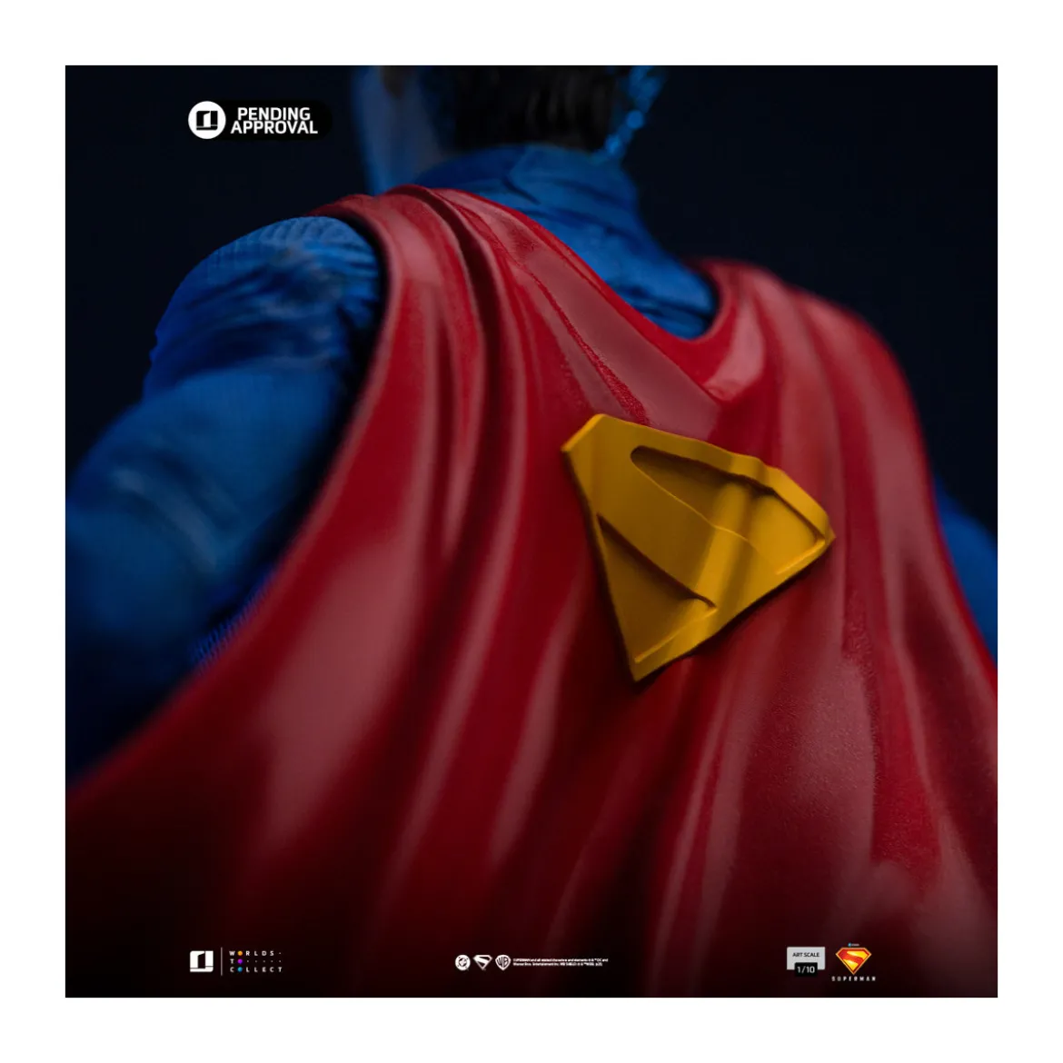 Iron Studios - DCU Superman - Superman & Krypto Art Scale Art Scale 1/10