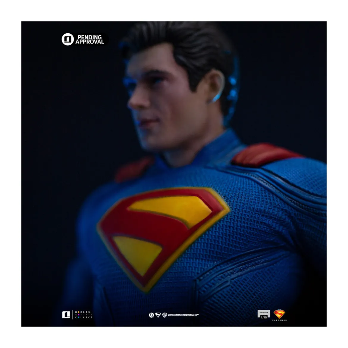 Iron Studios - DCU Superman - Superman & Krypto Art Scale Art Scale 1/10