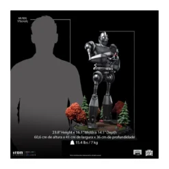 Iron Studios - Demi Art Scale 1/20 - Le Géant de fer statuette Iron Giant & Hogarth Hughes