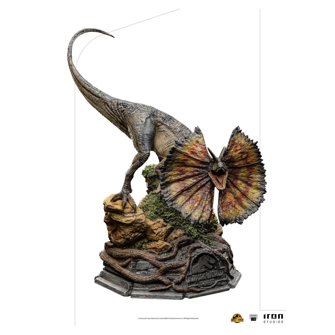 Iron Studios - Dilophosaurus - Jurassic World Dominion 1/10 BDS Art Scale