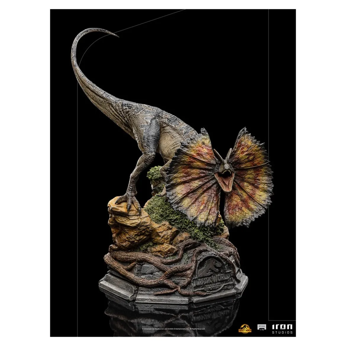 Iron Studios - Dilophosaurus - Jurassic World Dominion 1/10 BDS Art Scale