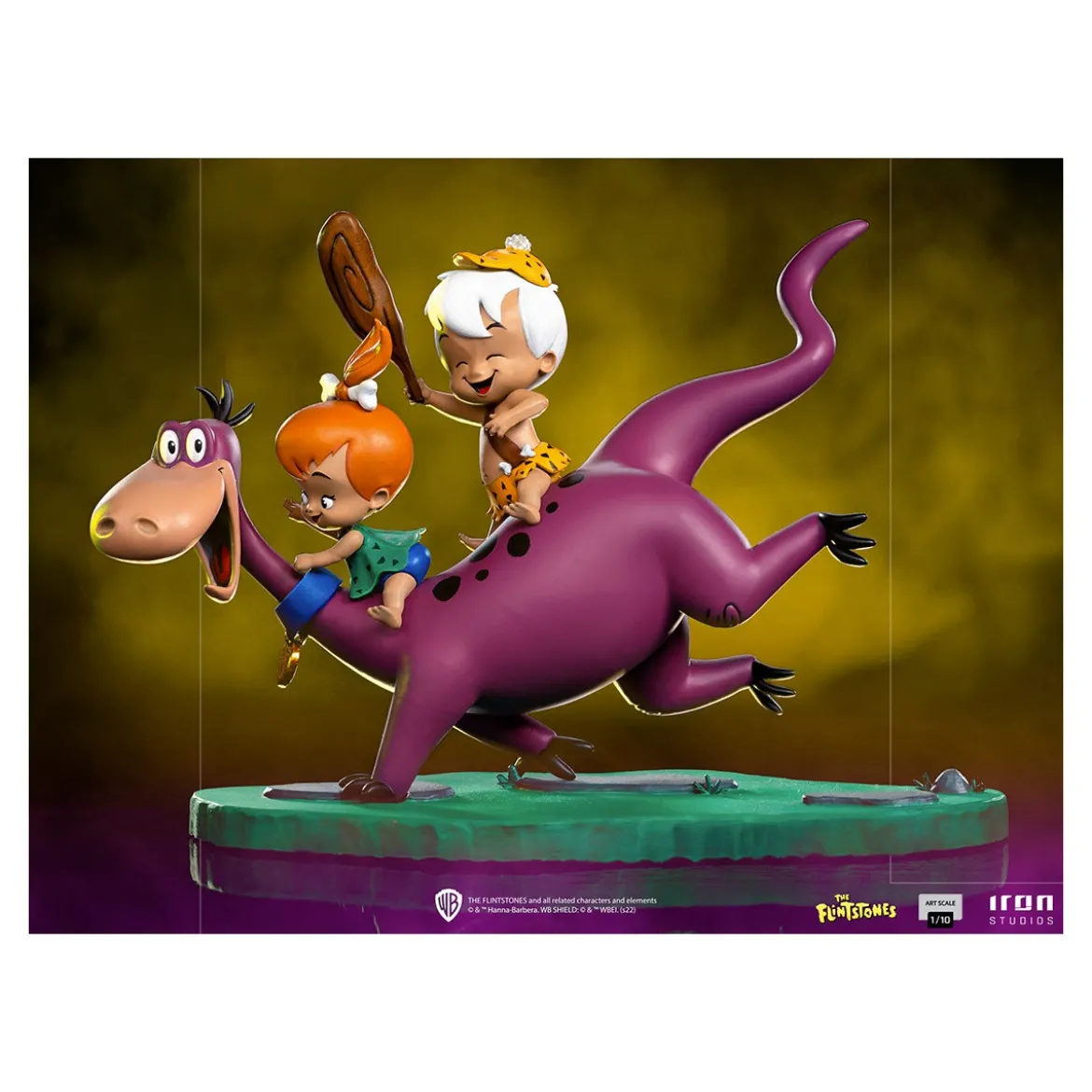 Iron Studios - Dino, Peebles & Bamm-Bamm - The Flintstones Bds Art Scale 1/10