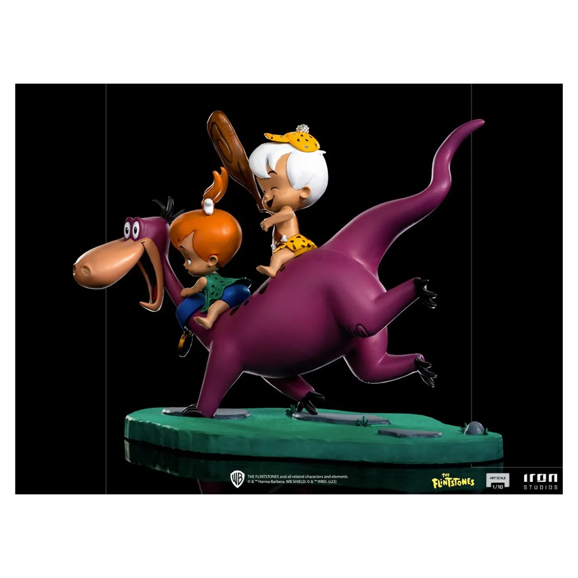 Iron Studios - Dino, Peebles & Bamm-Bamm - The Flintstones Bds Art Scale 1/10
