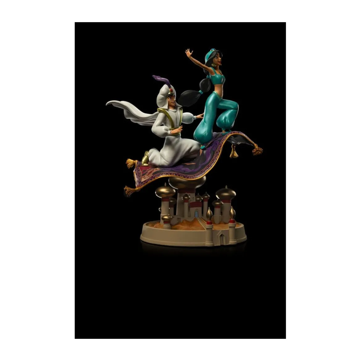 Iron Studios Disney Classics - Aladdin et Jasmine BDS Art Scale 1/10
