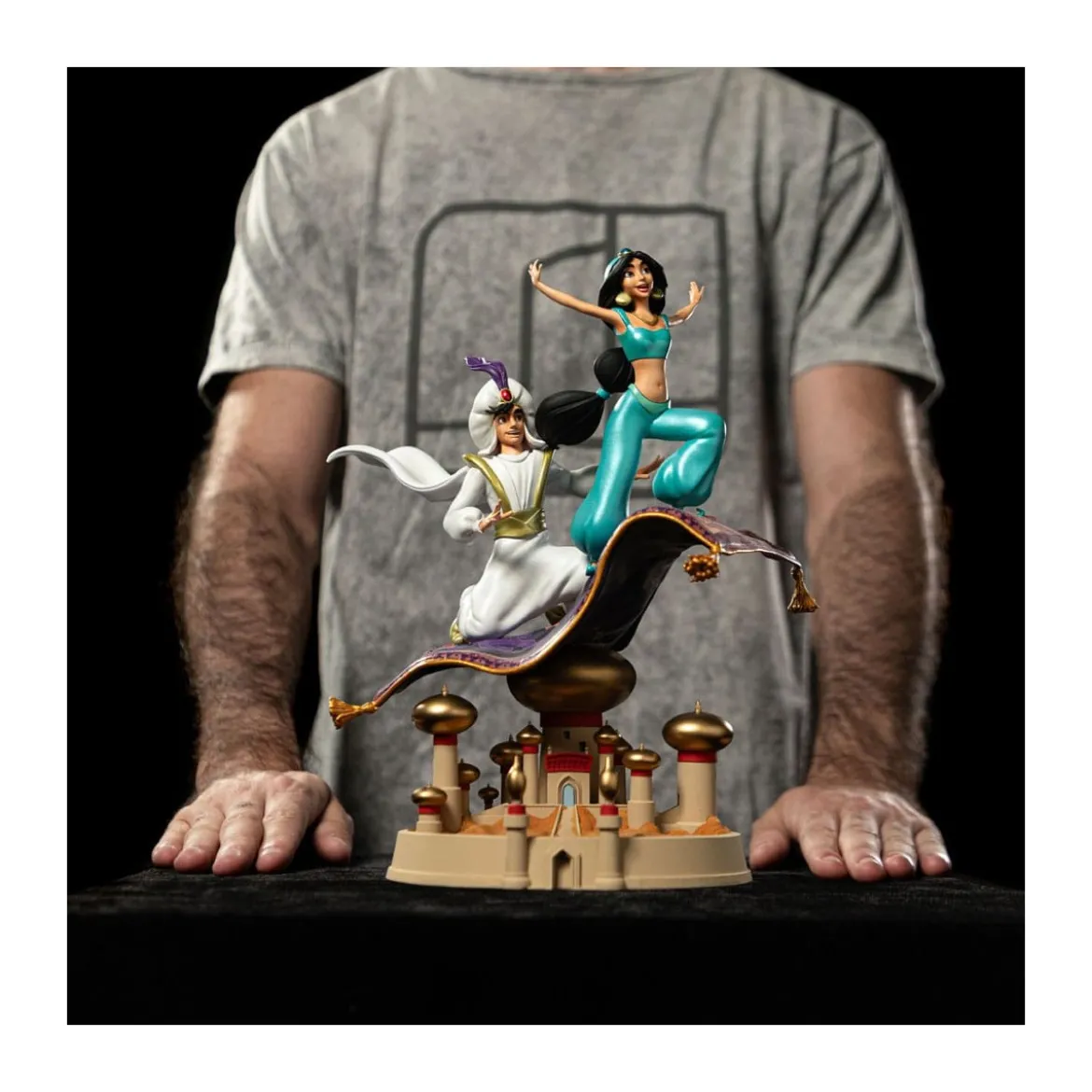 Iron Studios Disney Classics - Aladdin et Jasmine BDS Art Scale 1/10