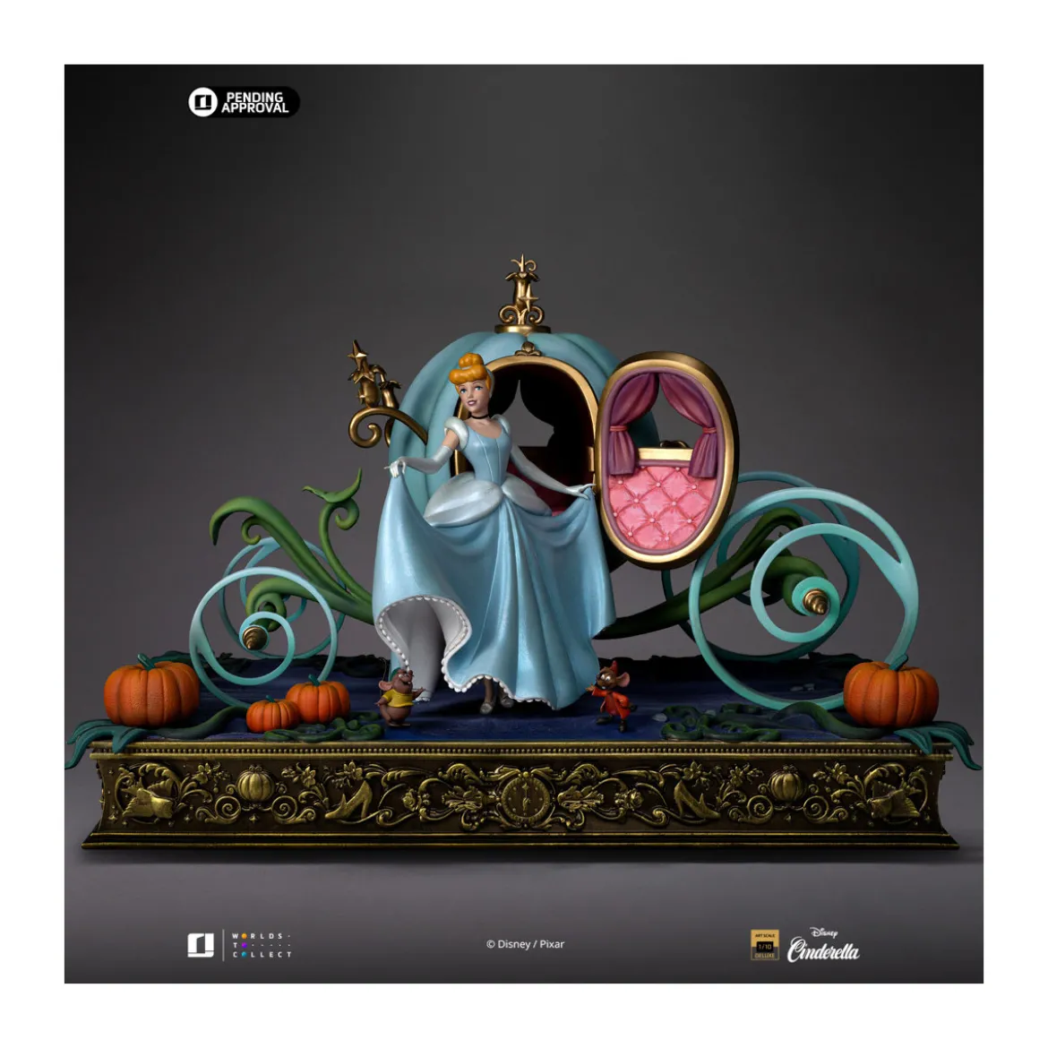 Iron Studios Disney Classics - Cinderella Deluxe Art Scale 1/10 - Cendrillon