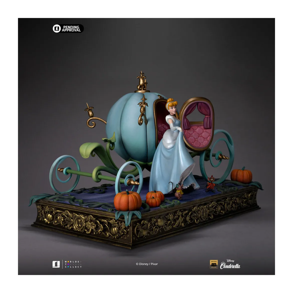 Iron Studios Disney Classics - Cinderella Deluxe Art Scale 1/10 - Cendrillon