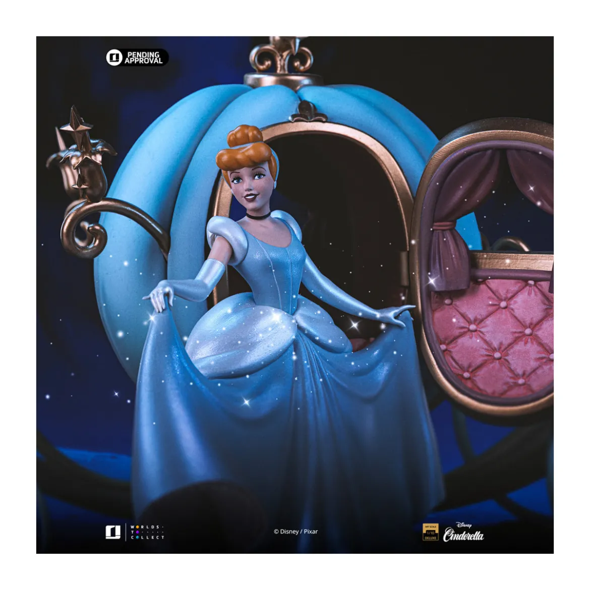Iron Studios Disney Classics - Cinderella Deluxe Art Scale 1/10 - Cendrillon