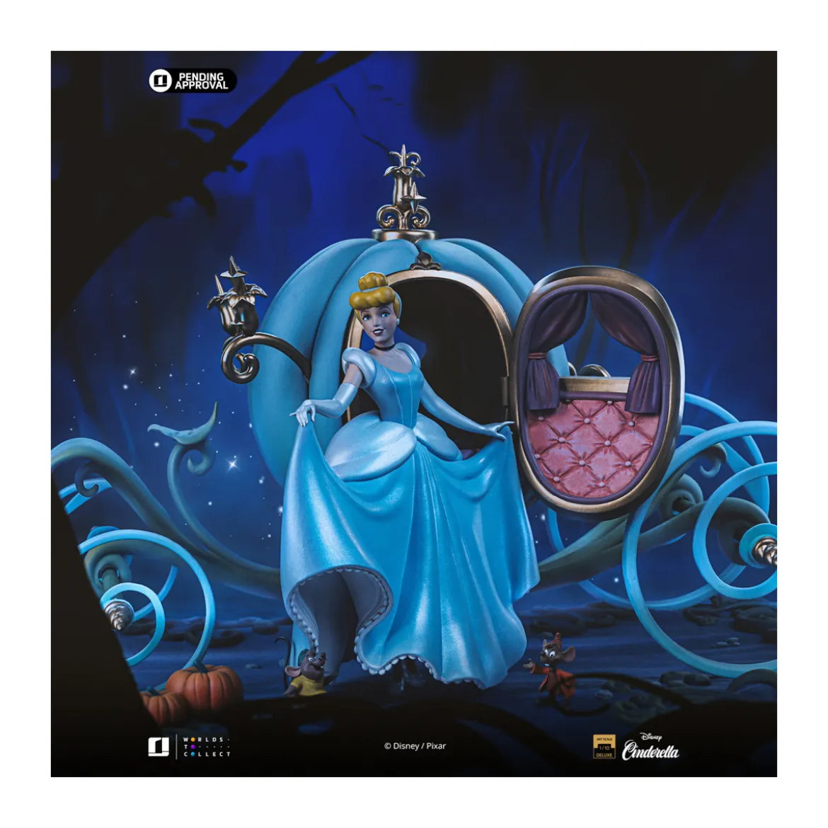 Iron Studios Disney Classics - Cinderella Deluxe Art Scale 1/10 - Cendrillon