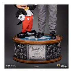 Iron Studios Disney Classics - Walt Disney & Mickey Mouse Legacy Replica 1/4