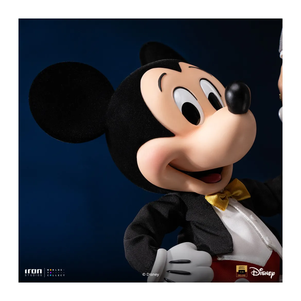 Iron Studios Disney Classics - Walt Disney & Mickey Mouse Legacy Replica 1/4