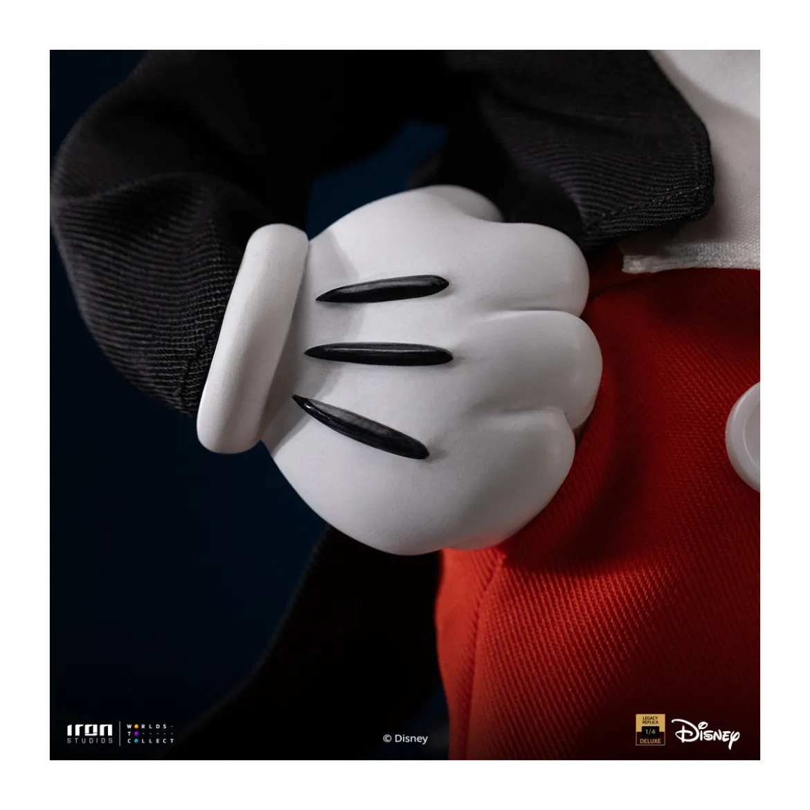 Iron Studios Disney Classics - Walt Disney & Mickey Mouse Legacy Replica 1/4