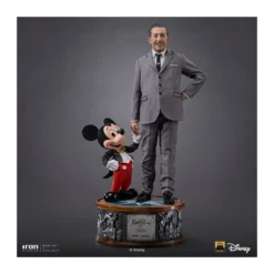 Iron Studios Disney Classics - Walt Disney & Mickey Mouse Legacy Replica 1/4