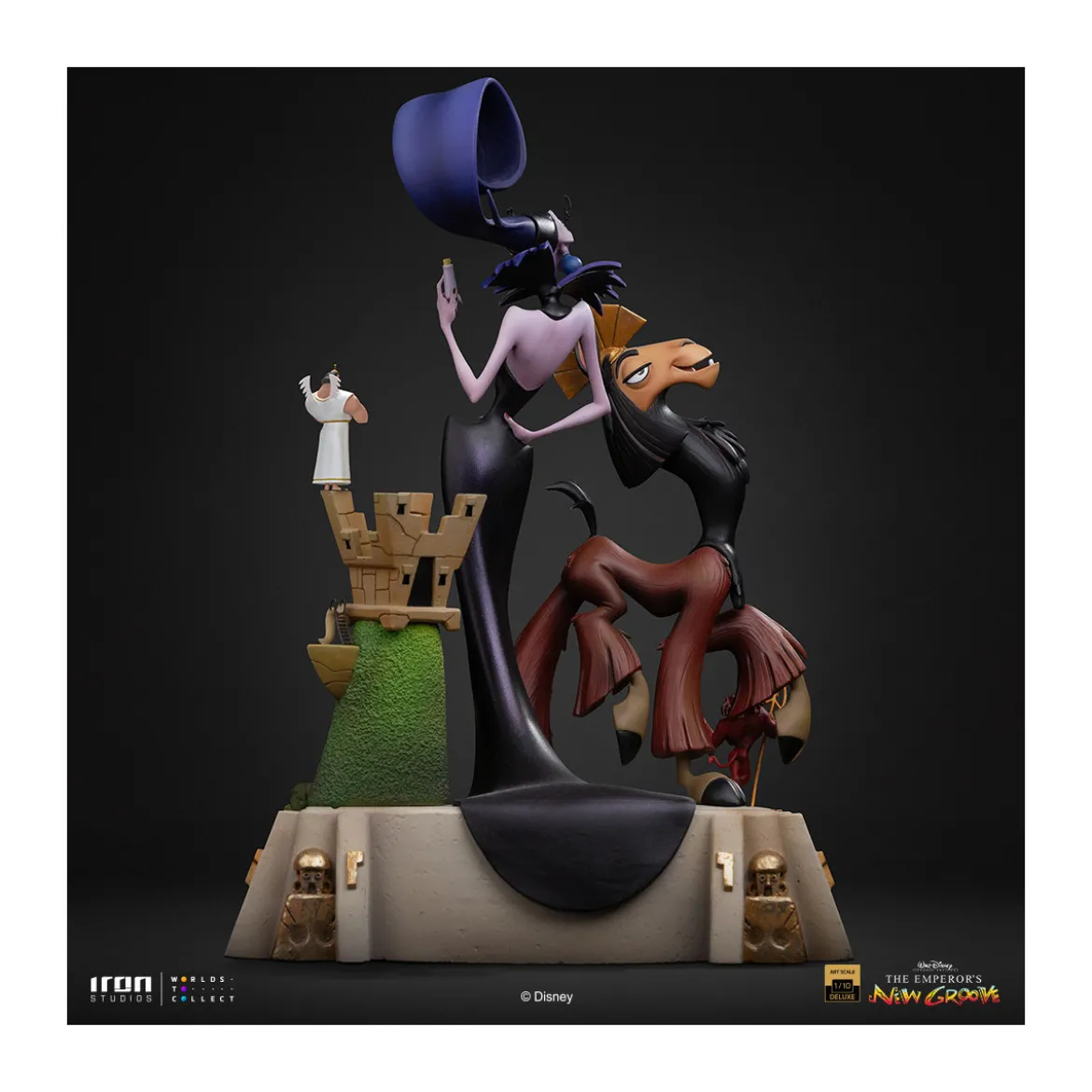 Iron Studios Disney - Kuzko & Yzma Deluxe Art Scale 1/10 - The Emperor's New Groove