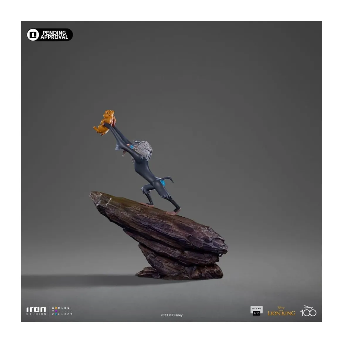 Iron Studios - Disney 100 - Le Roi Lion BDS Art Scale 1/10