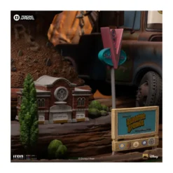 Iron Studios - Disney Pixar - Deluxe Art Scale Lightning McQueen & Tow Mater 1/10 - Cars