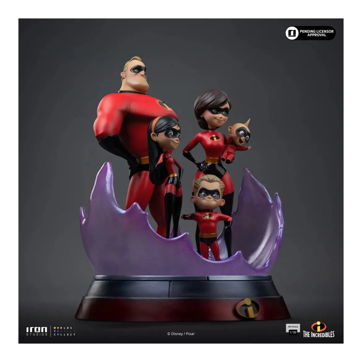 Iron Studios - Disney Pixar - The Incredibles Art Scale 1/10