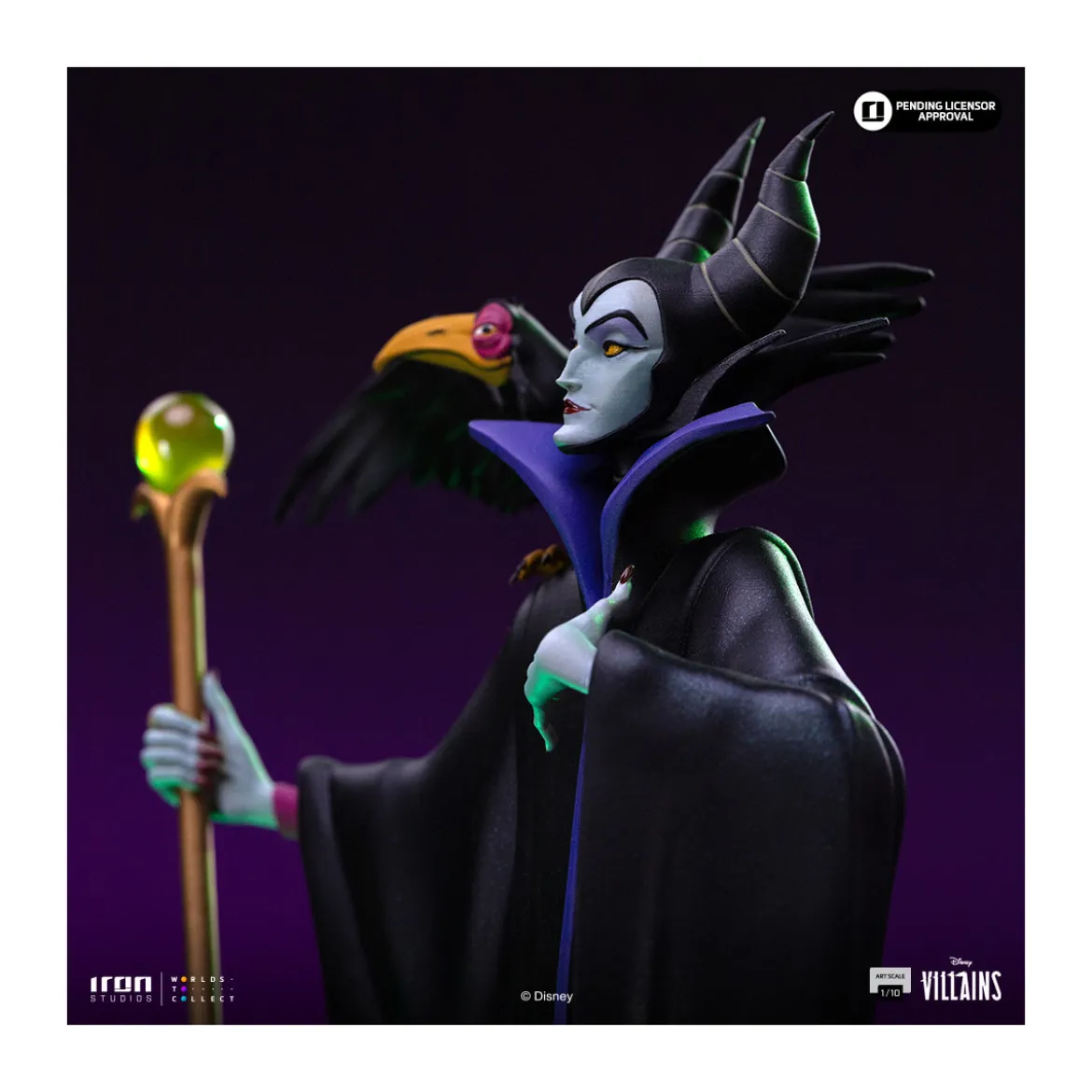 Iron Studios - Disney Villains Maleficent Art Scale 1/10 - Malefique - La Belle au bois dormant