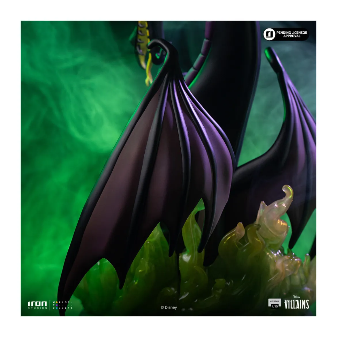 Iron Studios - Disney Villains Maleficent Art Scale 1/10 - Malefique - La Belle au bois dormant