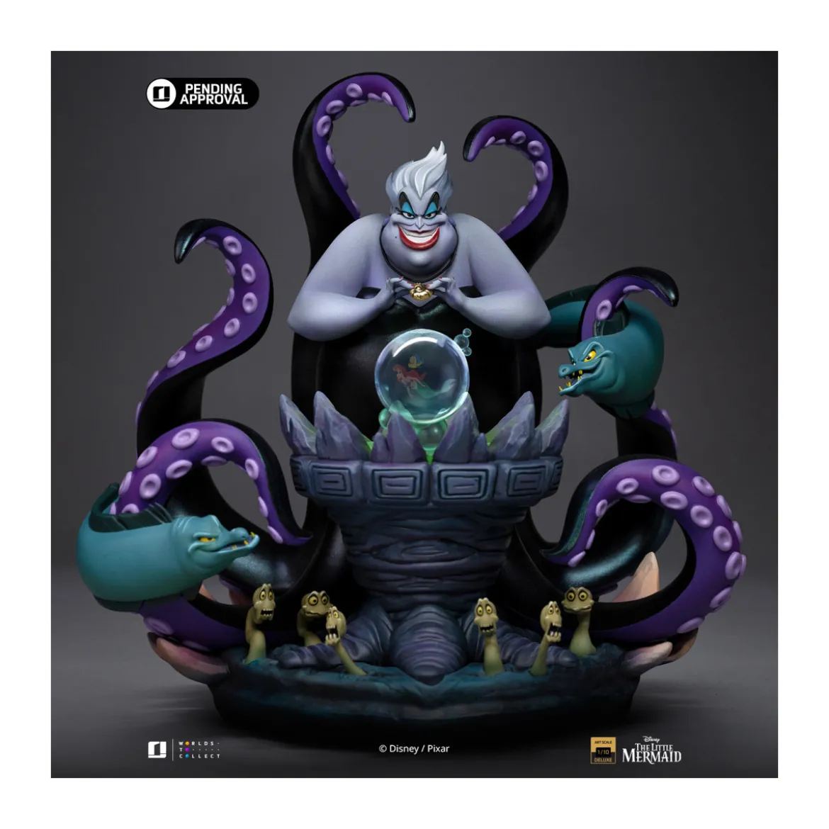 Iron Studios - Disney Villains Ursula Deluxe Art Scale 1/10 - The Little Mermaid