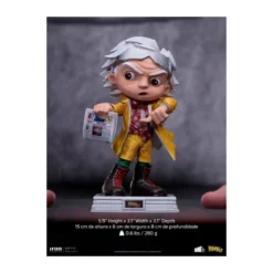 Iron Studios - Doc Brown Retour vers le Futur 2 - Mini Co.
