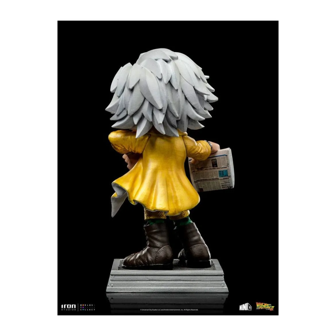Iron Studios - Doc Brown Retour vers le Futur 2 - Mini Co.