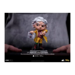 Iron Studios - Doc Brown Retour vers le Futur 2 - Mini Co.