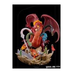 Iron Studios Dungeons & Dragons - statuette 1/20 Demi Art Scale Tiamat Battle