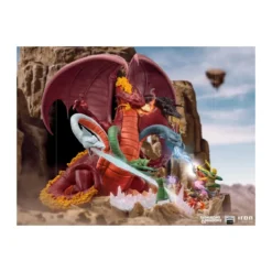 Iron Studios Dungeons & Dragons - statuette 1/20 Demi Art Scale Tiamat Battle