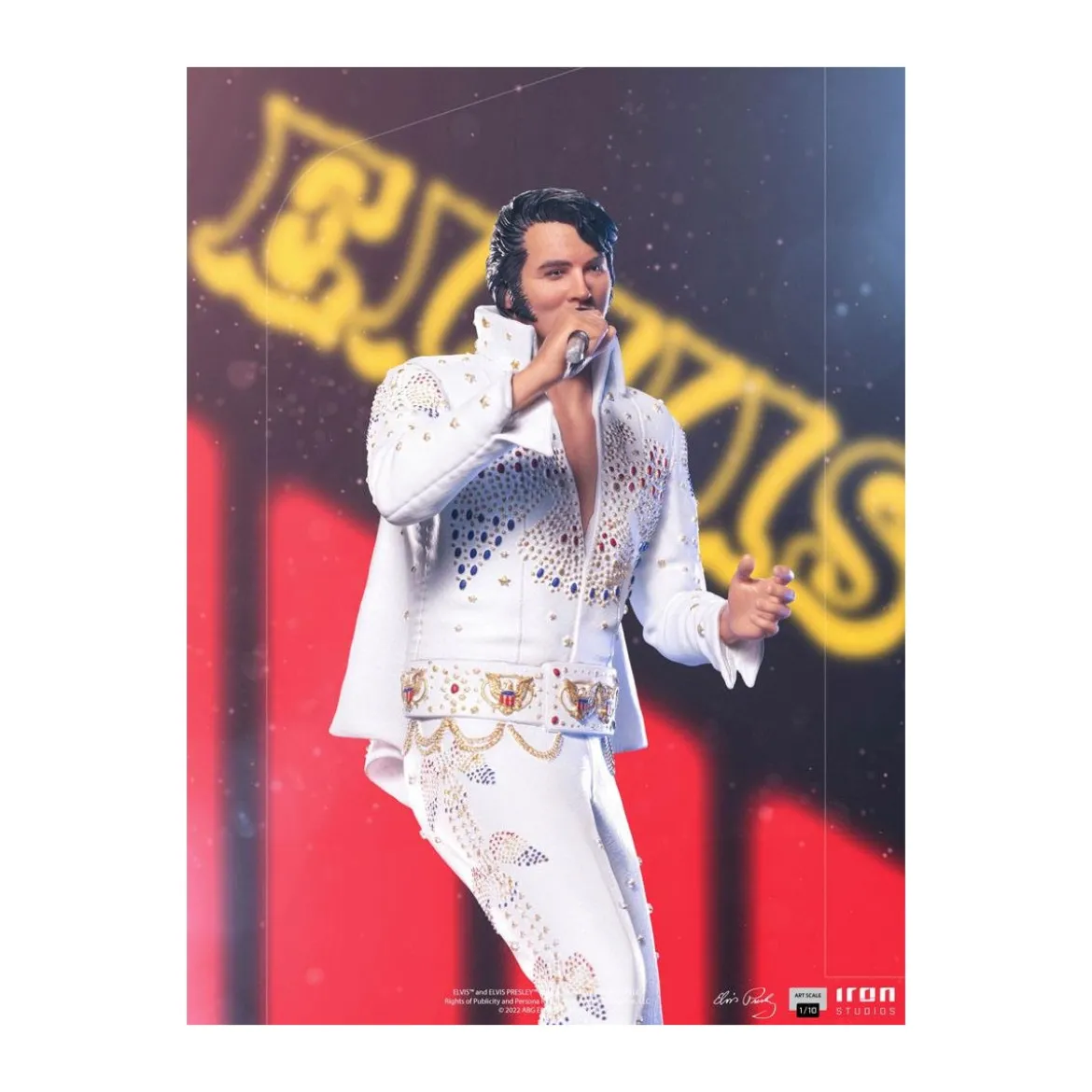 IRON STUDIOS - Elvis Presley 1973 1/10 Deluxe Art Scale