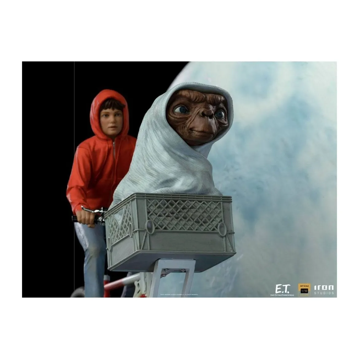 Iron Studios - ET & Elliot - E.T. The Extra-Terrestrial 1/10 Deluxe Art Scale