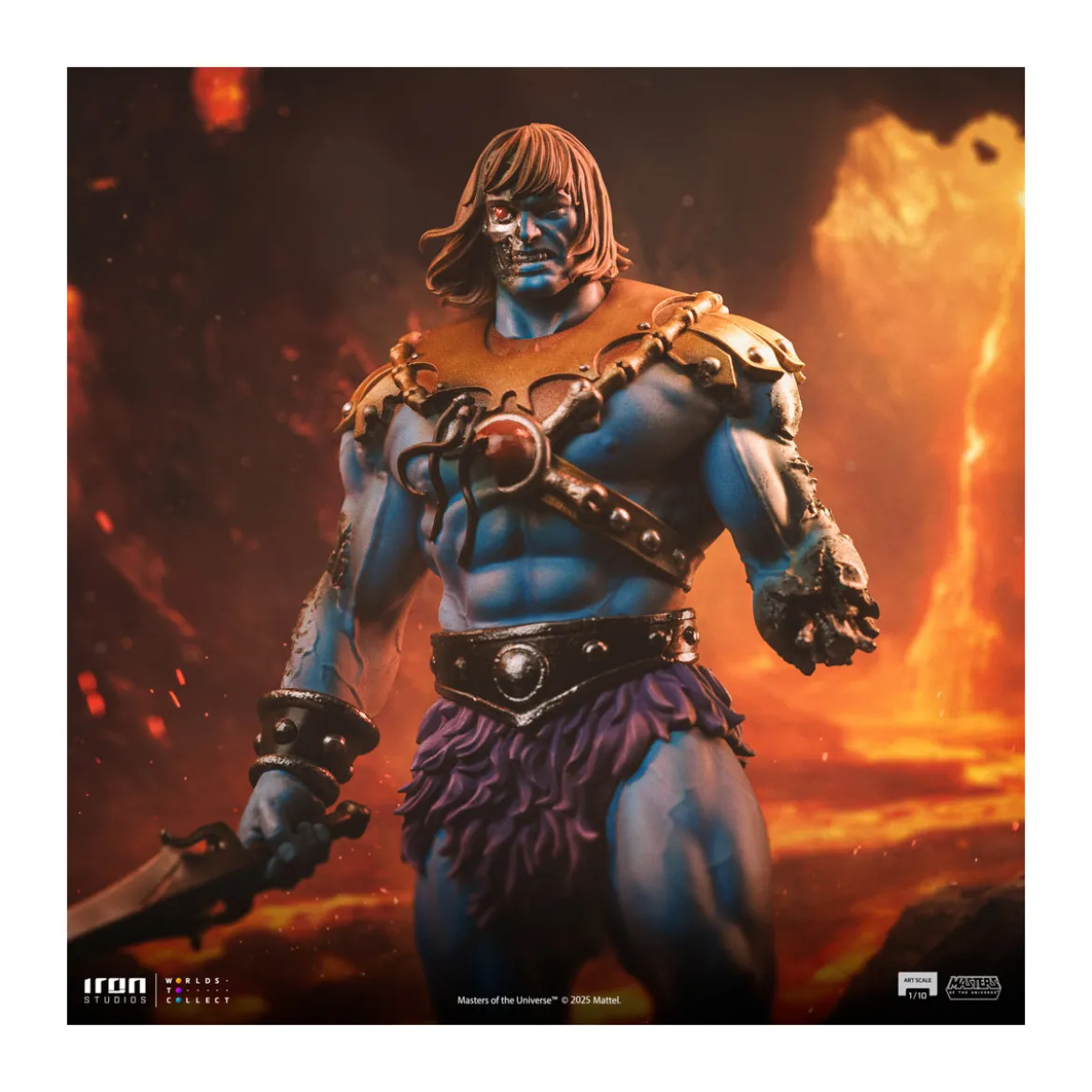 Iron Studios - FAKER Art Scale 1/10 - Masters of the Universe - Les Maitres de l'Univers