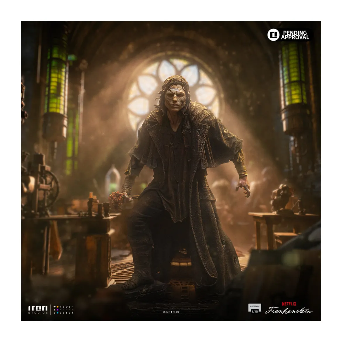 Iron Studios - Frankenstein's Monster BDS Art Scale 1/10 - Guillermo Del Toro's Frankenstein