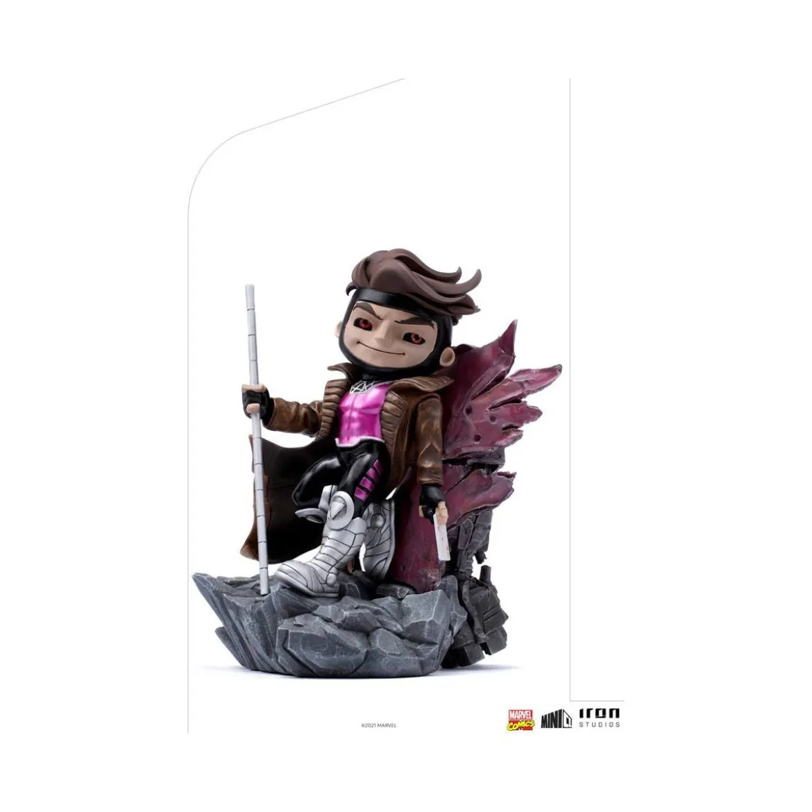Iron Studios - Gambit - X-Men Mini Co.Heroes PVC