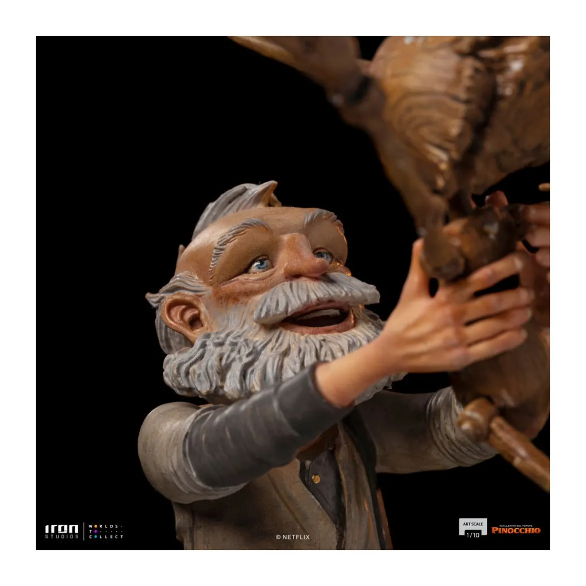 Iron Studios - Geppetto & Pinocchio BDS Art Scale 1/10 - Guillermo del Toro's Pinocchio
